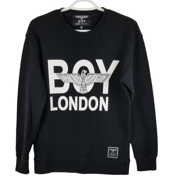 Boy London Other - BOY London UK Black Large LOGO Athletic Winter Warm Sweatshirt Men S